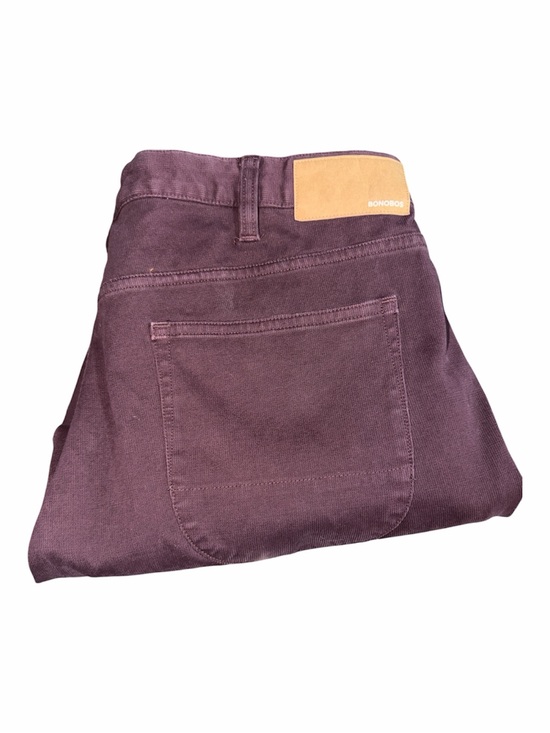 Bonobos Other - Bonobos Men’s Straight Fit Corduroy Pants 32x30 Burgundy Purple